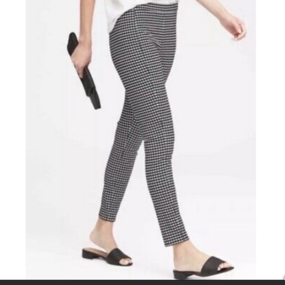 Banana Republic Devon Pant in Gingham